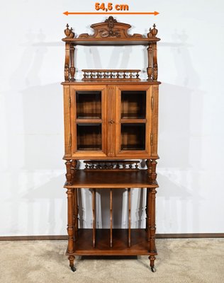 Walnut Music Cabinet, 1920s-RVK-1806957