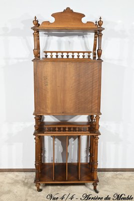 Walnut Music Cabinet, 1920s-RVK-1806957