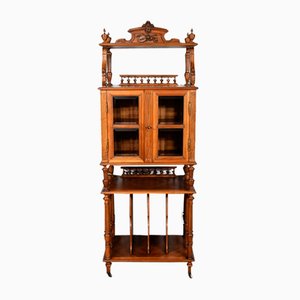 Walnut Music Cabinet, 1920s-RVK-1806957