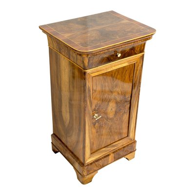 Walnut Nightstand or Side Cabinet, 19th Century-WFJ-971744