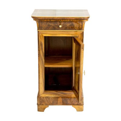 Walnut Nightstand or Side Cabinet, 19th Century-WFJ-971744