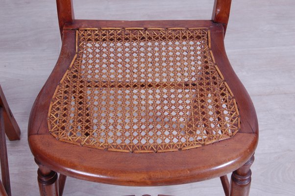 Walnut Provençal Chairs, Set of 2-XSG-1180485