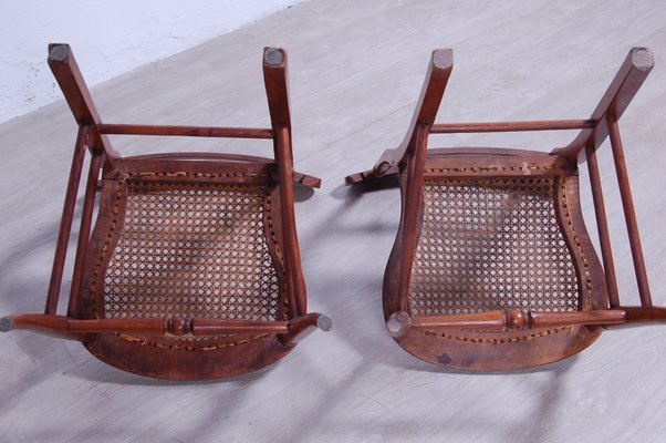 Walnut Provençal Chairs, Set of 2-XSG-1180485