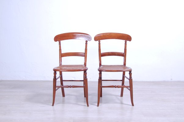 Walnut Provençal Chairs, Set of 2-XSG-1180485