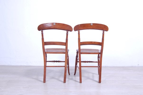 Walnut Provençal Chairs, Set of 2-XSG-1180485