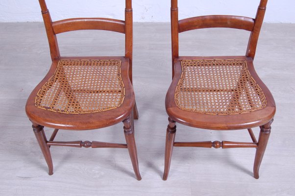 Walnut Provençal Chairs, Set of 2-XSG-1180485