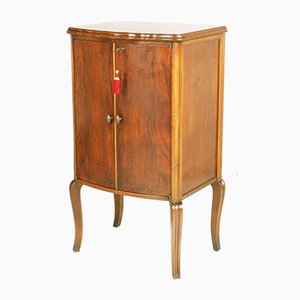 Walnut Radio Cabinet from Geloso Milano, 1930s-NJV-883671