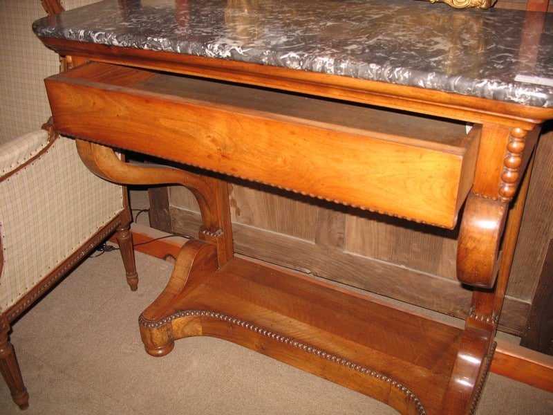 Walnut Restoration Console