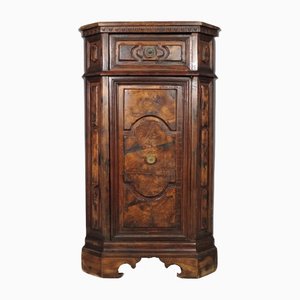 Walnut Root Corner Cabinet-KNM-1140882