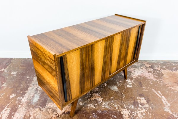 Walnut Sideboard from Słupskie Fabryki Mebli, 1960s-IXL-1811420