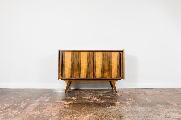 Walnut Sideboard from Słupskie Fabryki Mebli, 1960s-IXL-1746902