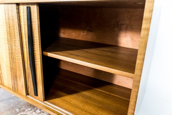 Walnut Sideboard from Słupskie Fabryki Mebli, 1960s-IXL-1746902