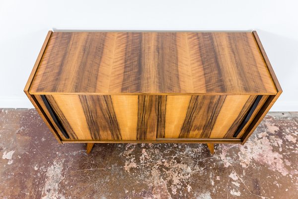 Walnut Sideboard from Słupskie Fabryki Mebli, 1960s-IXL-1811420