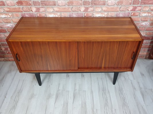 Walnut Sideboard Violetta, Polish Peoples Republic, 1960s-SYO-1732215