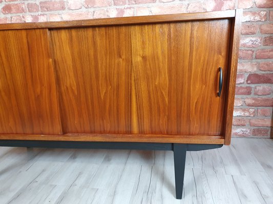 Walnut Sideboard Violetta, Polish Peoples Republic, 1960s-SYO-1732215