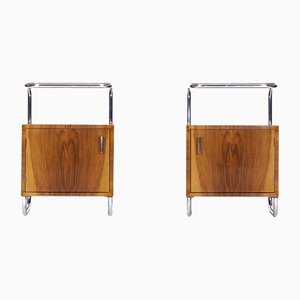 Walnut Sideboards by Rudolf Vichr, 1930s, Set of 2-TW-1357329