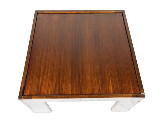 Walnut Square Coffee Table by Afra & Tobia Scarpa for Cassina, 1967-RD-1806978