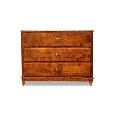 Walnut Veneer Chest of Drawers-GCQ-1388101