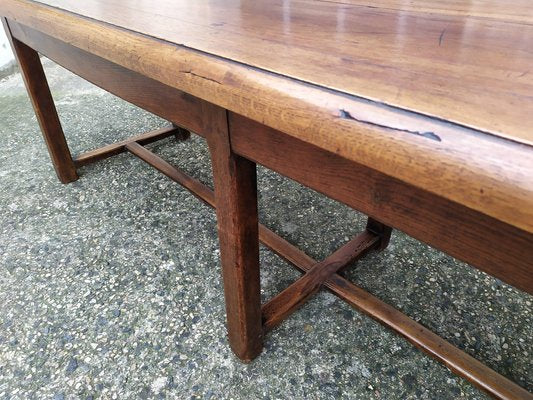 Walnut Work Table in Walnut and Oak-EAD-1763394