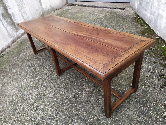 Walnut Work Table in Walnut and Oak-EAD-1763394