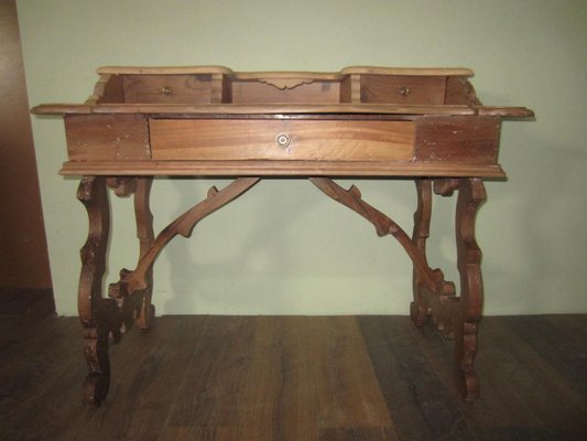 Walnut Writing Desk, 1980s-CDG-887975