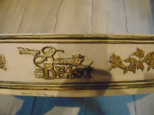 Walt Disney Beauty and the Beast Plate, 1990s-CAQ-999559