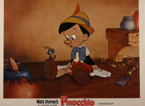 Walt Disney's Pinocchio Lobby Card, USA, 1940