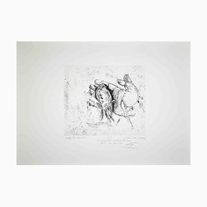 Walter Piacesi, Death of a Spring, Original Etching, 1967-ZCI-1379775