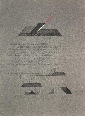 Walter Valentini, Geometric Composition, Lithograph, 1970s-ZCI-938904