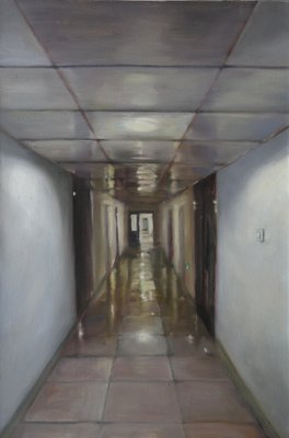 Wang Dianyu, Corridor of Cram School, 2021, Oil on Canvas-CHG-2030480