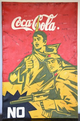 Wang Guangyi, Great Criticism: No Coca Cola, 2004, Oil on Canvas-BTG-1702296