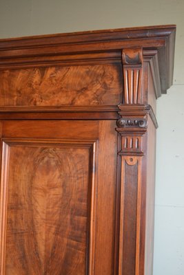 Wardrobe or Cupboard in Walnut, 1890s-GTG-1757350