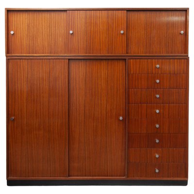 Wardrobe with 8 Drawers attributed to Alfred Hendrickx, Belform, 1960s-KL-1812102