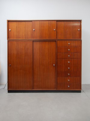 Wardrobe with 8 Drawers attributed to Alfred Hendrickx, Belform, 1960s-KL-1812102