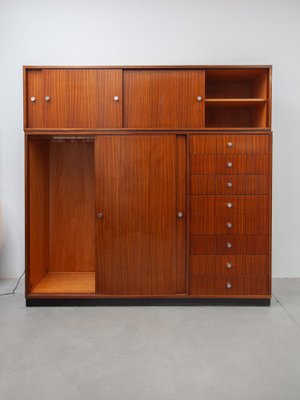 Wardrobe with 8 Drawers attributed to Alfred Hendrickx, Belform, 1960s-KL-1812102