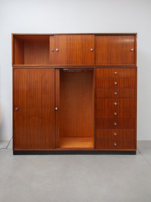 Wardrobe with 8 Drawers attributed to Alfred Hendrickx, Belform, 1960s-KL-1812102