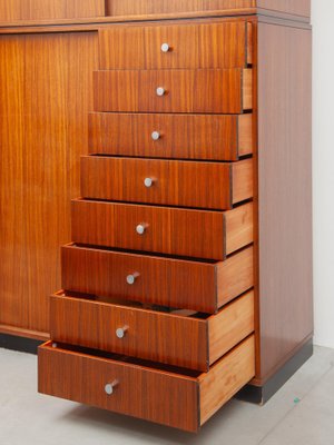 Wardrobe with 8 Drawers attributed to Alfred Hendrickx, Belform, 1960s-KL-1812102