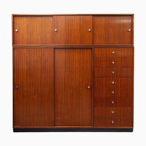 Wardrobe with 8 Drawers attributed to Alfred Hendrickx, Belform, 1960s-KL-1812102