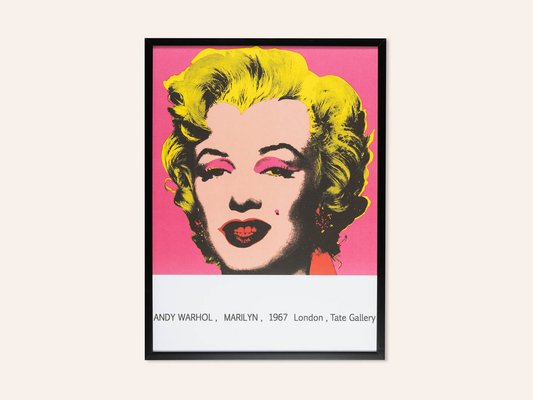 Warhol's Monroe Exhibition Plaque-GPP-1261421