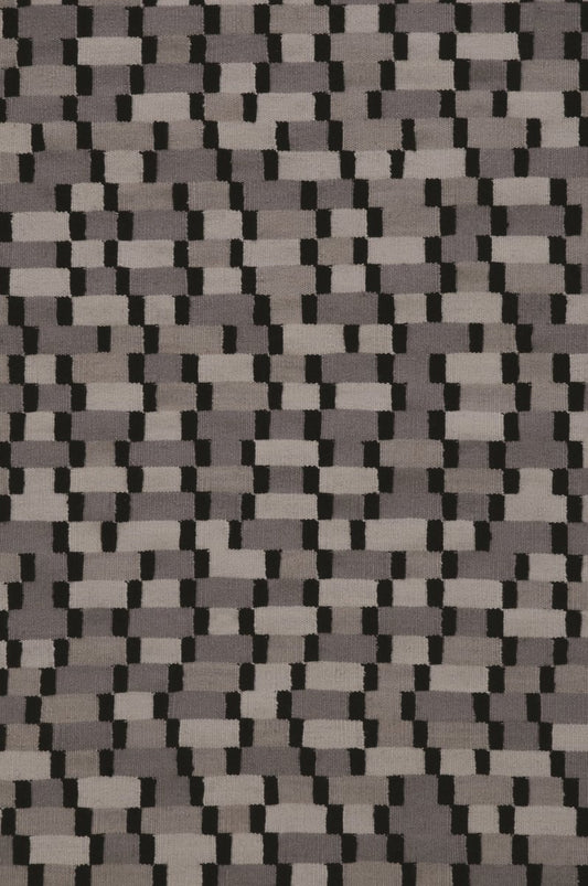 Warm Gray Time Five Rug by Paolo Giordano for I-and-I Collection