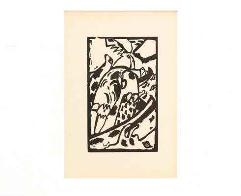 Wassily Kandinsky, Klaenge Portfolio, Wood Engraving on Arches Paper-WM-1120627