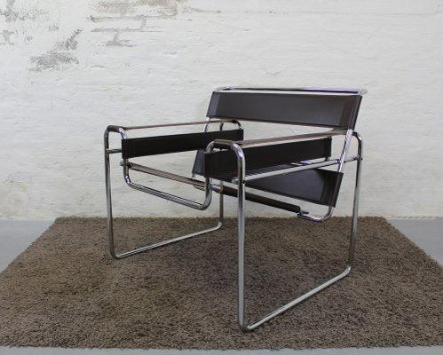 Wassily Lounge Chair by Marcel Breuer for Knoll Inc. / Knoll International-CJH-1780097