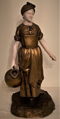 Water Carrier Sculpture by Dominique Alonzo