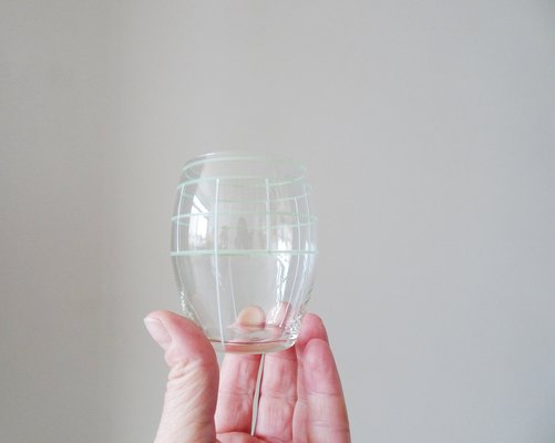 Water Jug ​​with Glasses, 1950s, Set of 5-BLG-1754505