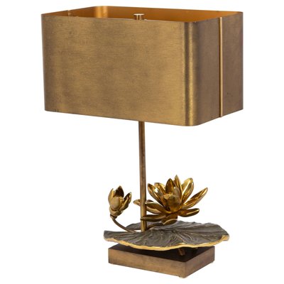 Water Lilly Table Lamp from Maison Charles, France, 1970s-UGR-1725969