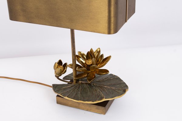 Water Lilly Table Lamp from Maison Charles, France, 1970s-UGR-1725969