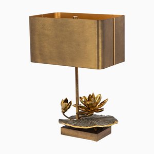 Water Lilly Table Lamp from Maison Charles, France, 1970s-UGR-1725969