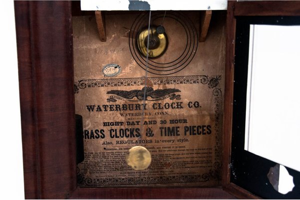 Waterbury Wall Clock, USA, Mid 19th Century-BXB-964526