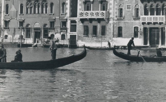 Waterfront, Italy, 1950s, Black & White Photograph-DYV-1236149