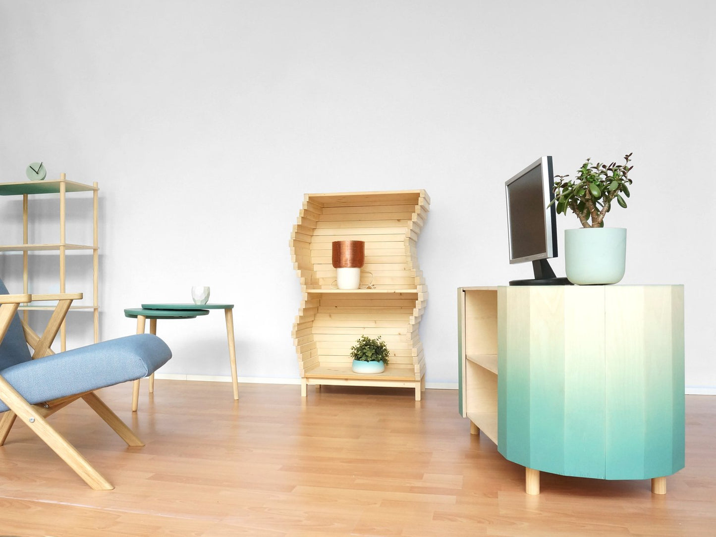 Wave Bookcase from Studio Lorier